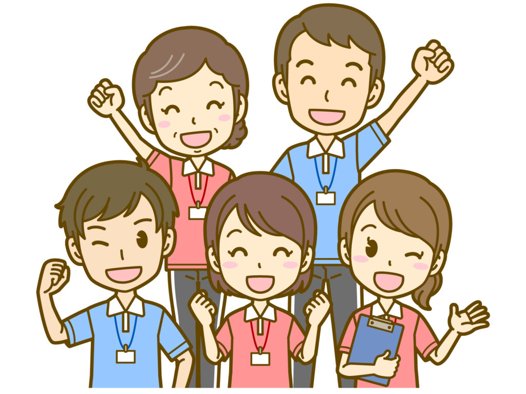 優しい介護士たち